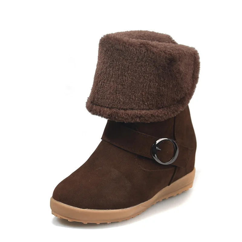 Хит продаж зимние сапоги на плоской подошве очень большие размеры 43 женские