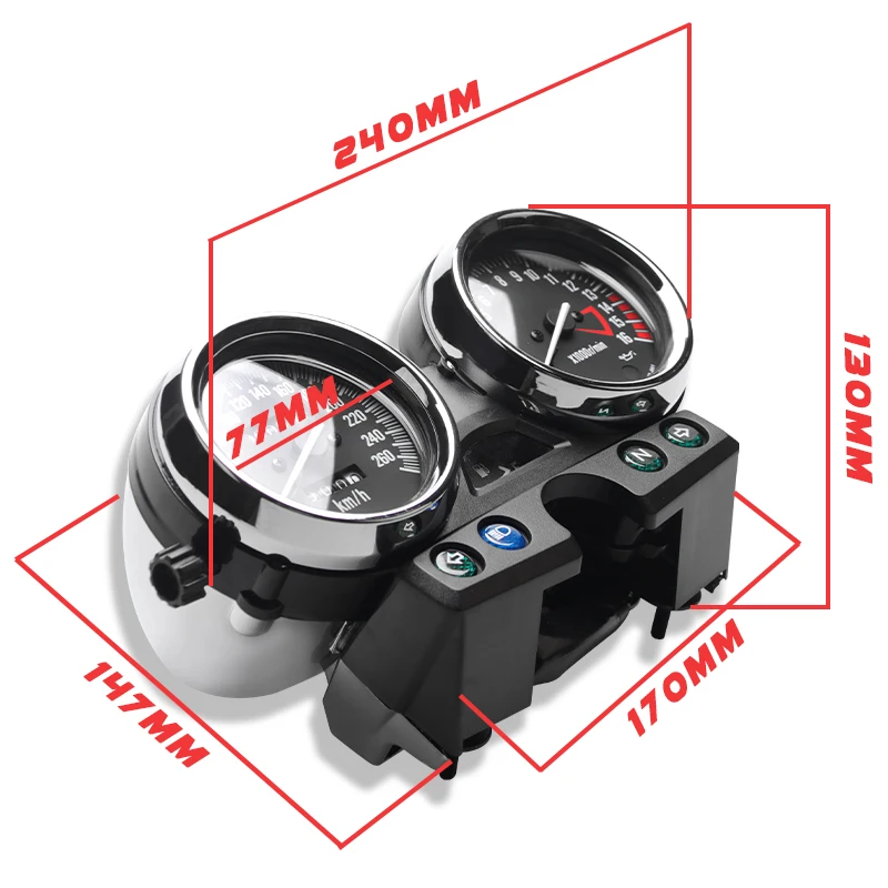 Спидометр для мотоциклов тахометр одометр Kawasaki ZRX ZRX1100 ZRX400 250 400 750 1100