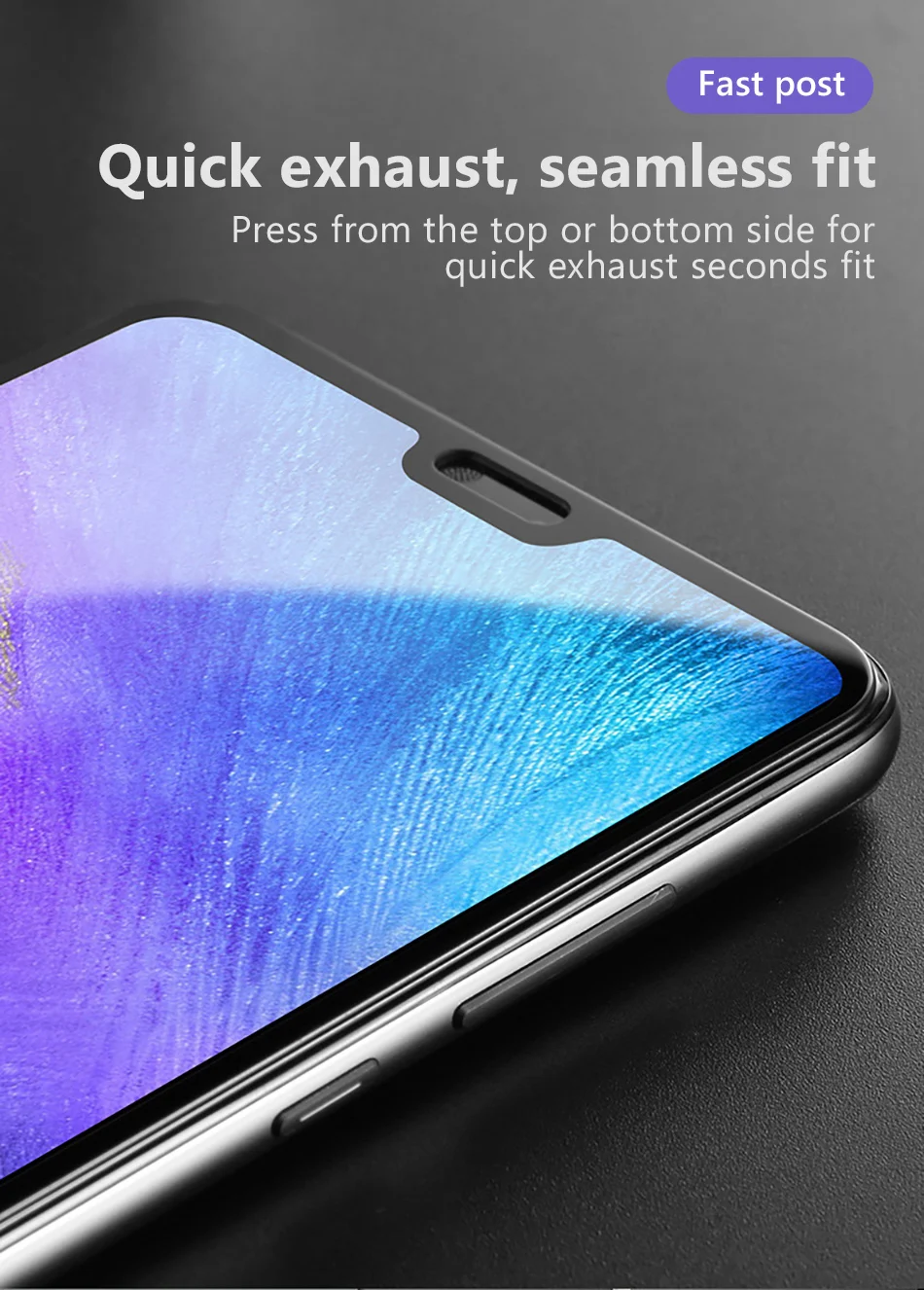 Benks HD VPRO полное покрытие изогнутое закаленное стекло для huawei P20 Pro изгиб отпечатков пальцев Защита экрана Передняя пленка для P20