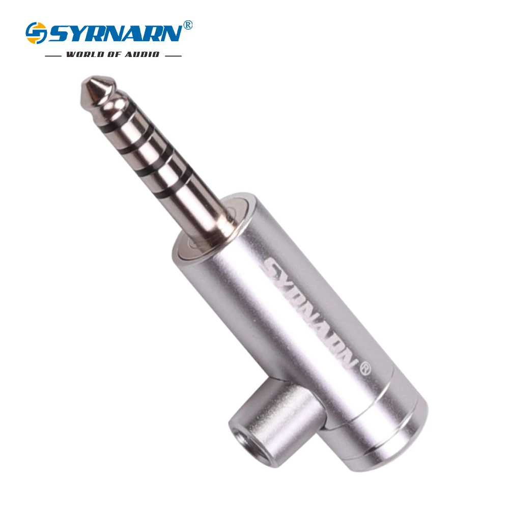 1 шт. 4 мм 5-полюсный аудиоразъем контактный штекер для наушников адаптер плеера