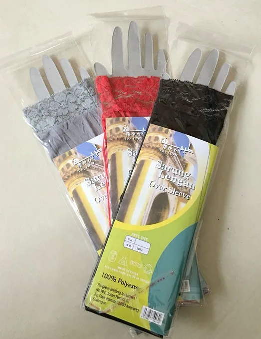 Женский эластичный чехол на руку Среднего Востока однотонные кружевные перчатки