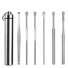 Устройство для удаления ушного воска из нержавеющей стали, 6 шт.