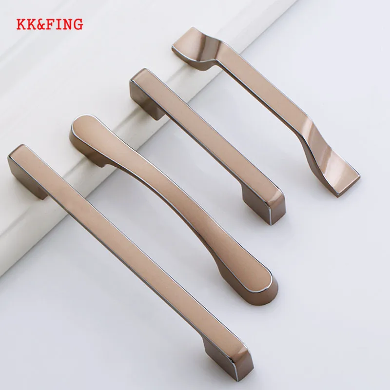 KK &amp FING европейские роскошные дверные ручки из цинкового сплава для кухонного