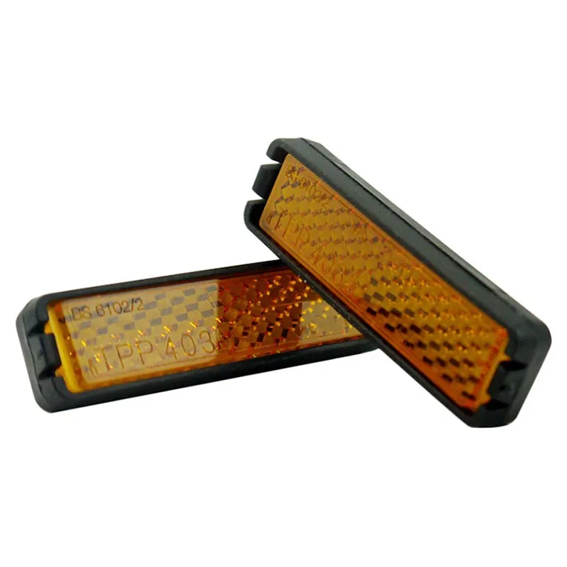 

10pcs Universal Bicycle Bike Foot Pedal Reflector Cycle Reflectors Cycling Night Bike Cycling Accessories Safety X4X7