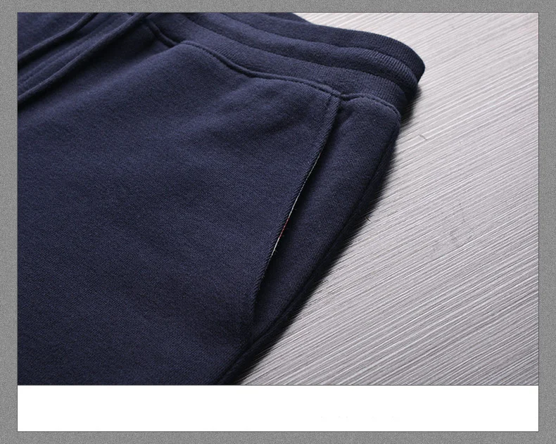 

2021 Fashion Brand TB THOM Sweatpants Men Women Cotton Casual Sports Trousers summer Hip-hop Wide Leg Pants Calf-Length Pants