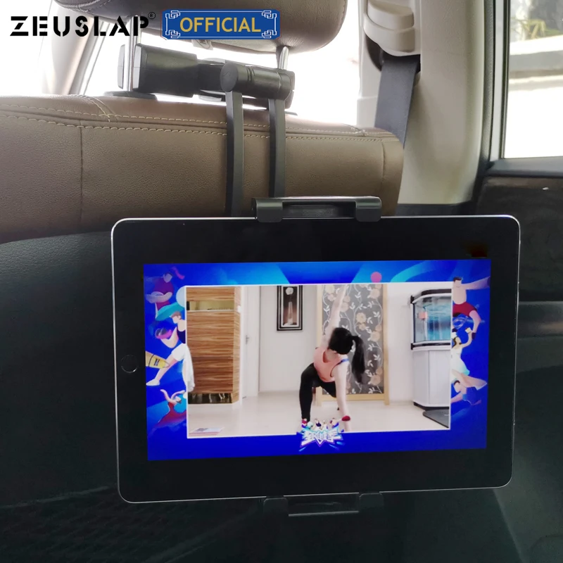 Автомобильный держатель для планшета ZEUSLAP iPad Air Mini 2 3 4 Pro 12 9 подголовник заднего