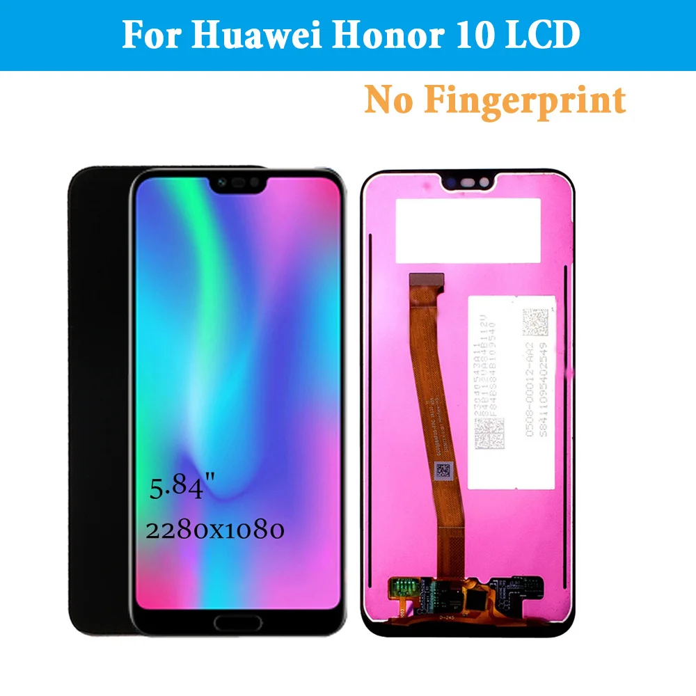 Дисплей для Huawei Honor 10 Lite сенсорный экран дигитайзер с рамкой HRY-LX1 HRY-LX2 COL-L29