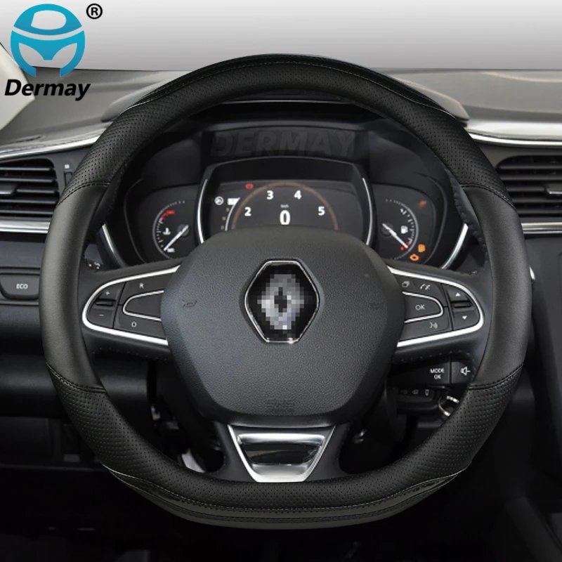 Чехол на руль автомобиля для Renault Scenic 1 2 3 4 Grand Megane чехол из микрофибры и