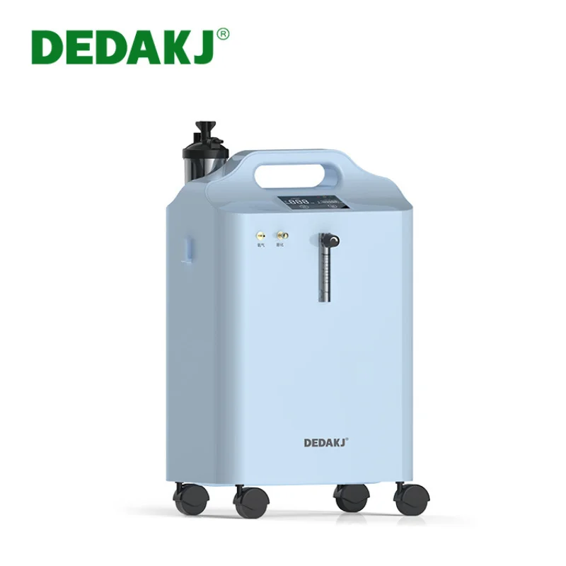 

DEDAKJ 1-12L малошумная кислородная машина для домашнего ухода, портативный кислородный концентратор 96%, генератор кислорода высокой концентрац...