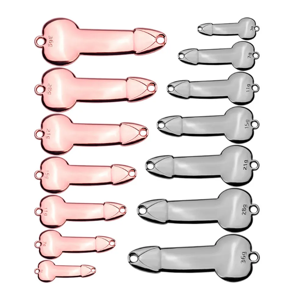 Приманка в виде ложки с металлическими блестками 3-36 г черная розовое золото