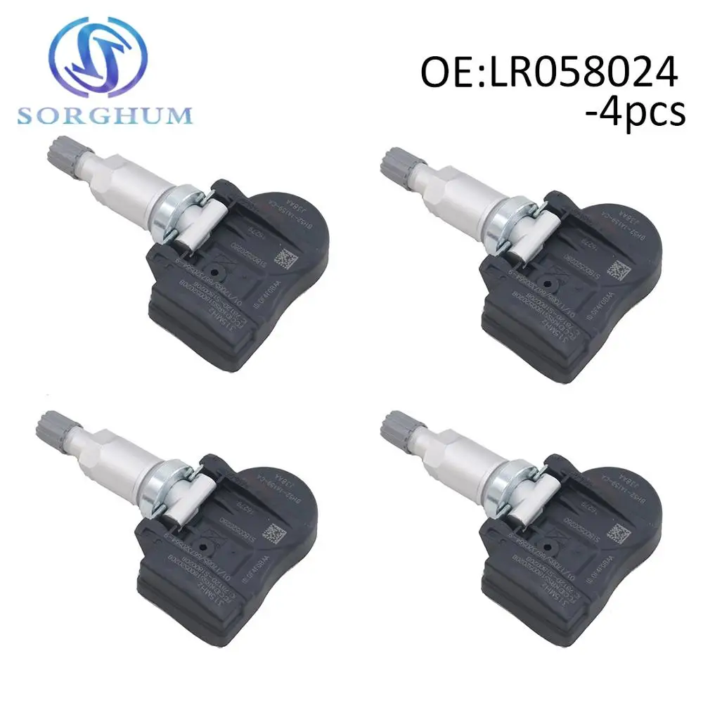 4 шт. LR058024 TPMS датчик давления в шинах, аксессуары для Land Rover для Jaguar BH521A159CA