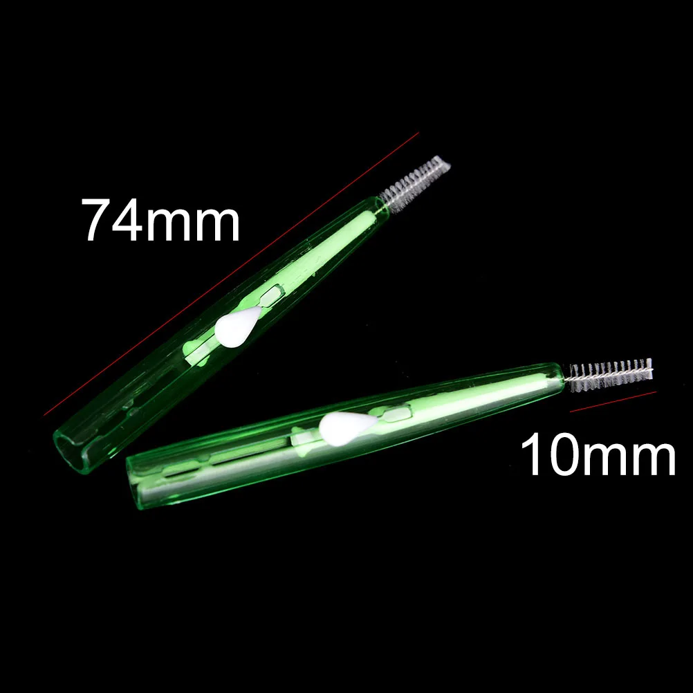 

10Pcs Push-pull Interdental Brush Orthodontic Dental Cleaning Brushes Adults Massage Gums Toothpick