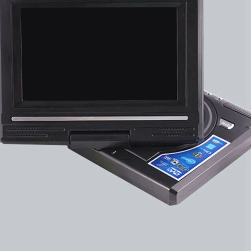7 8 дюймовый ТВ домашний автомобильный DVD плеер портативный HD VCD CD MP3 USB SD карты RCA