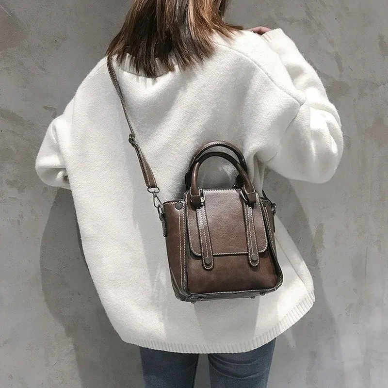 Ретро модная женская сумка 2020 новая мессенджер мини Корейская через плечо