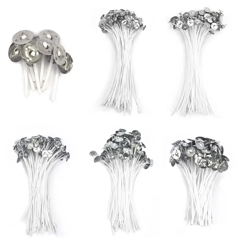 1 рулон 200 средства ухода за кожей стоп 61 м белая свеча фитильный хлопок Core лампы в