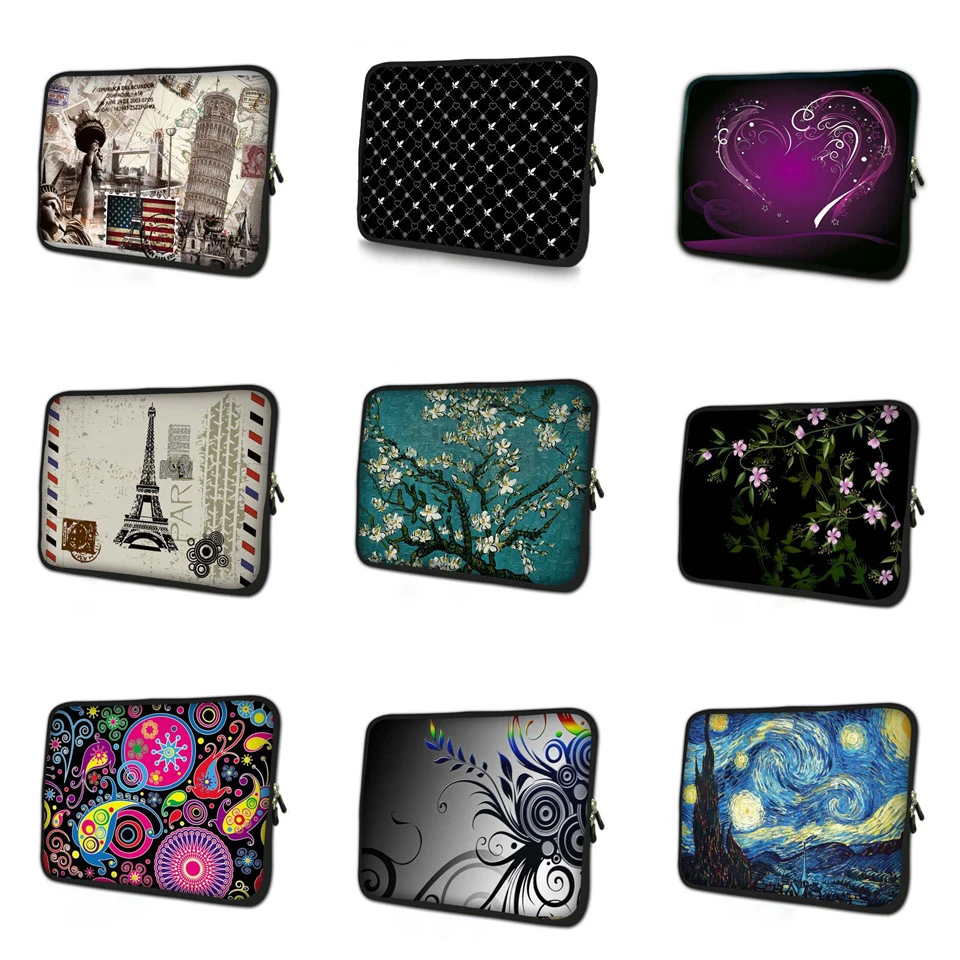 Eiffel Tower PC Tablet Bag cover Laptop liner Sleeve 7.9 9.7 10.1 11.6 13.3 15.6 17.3 inch notebook protective case NS-24560 | Компьютеры