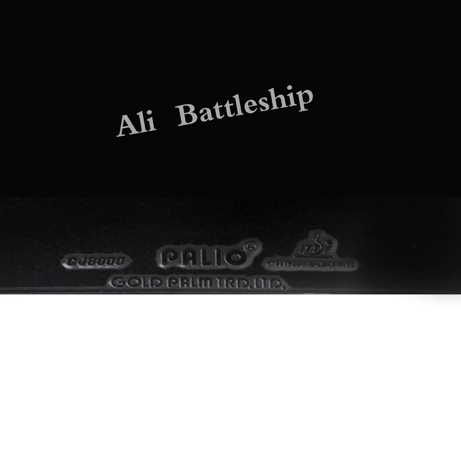 Оригинальный Palio CJ8000 (2 сторонний тип петли) Пип во для настольного тенниса/резина