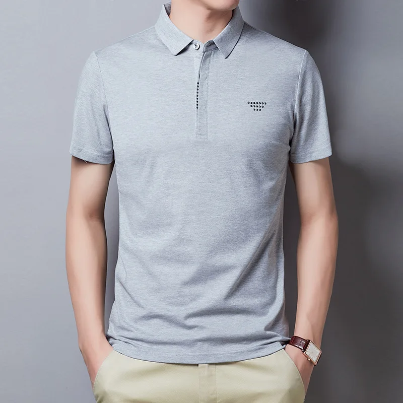 

Luxury Brand Korean Fashion Summer Polo T Shirt for Men Cotton Polo Shirt Men Business Casual Polo Homme Tops Men Clothing