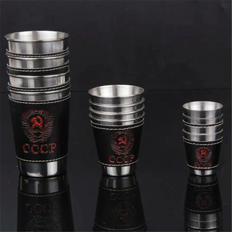 4 шт./лот 70 мл Посуда для кемпинга на открытом воздухе набор дорожных чашек