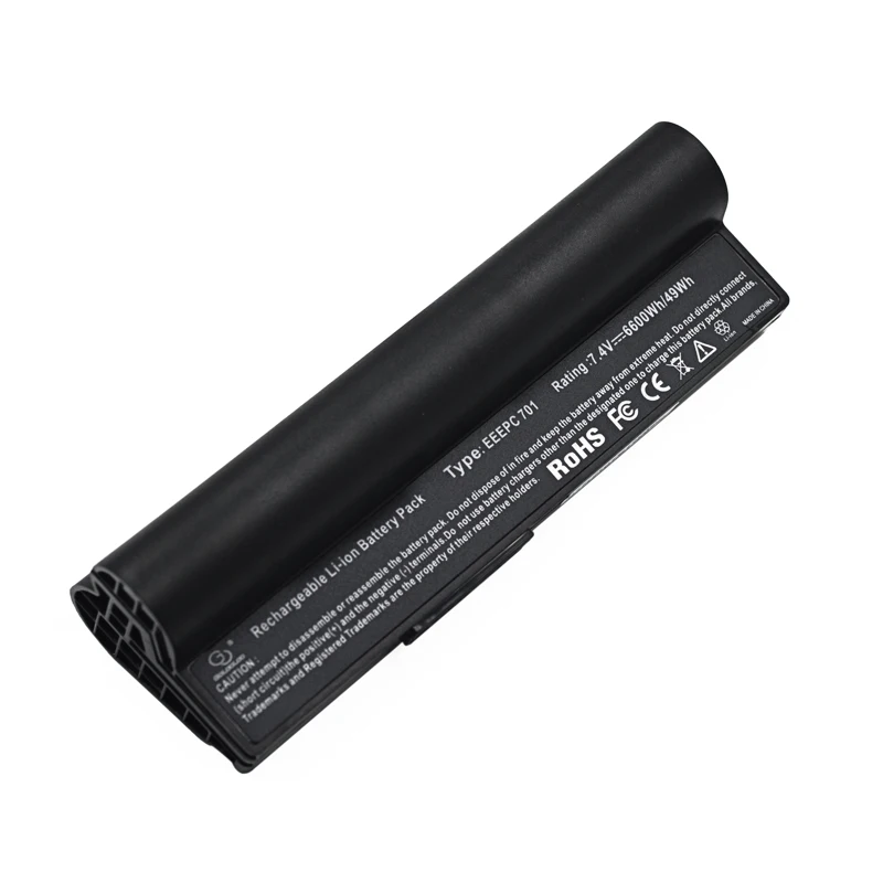 Golooloo 6600 мАч черный Аккумулятор для ноутбука Asus Eee PC 2G 4G 8G 900 700 701 90-OA001B1000 A22-700 A22-P701