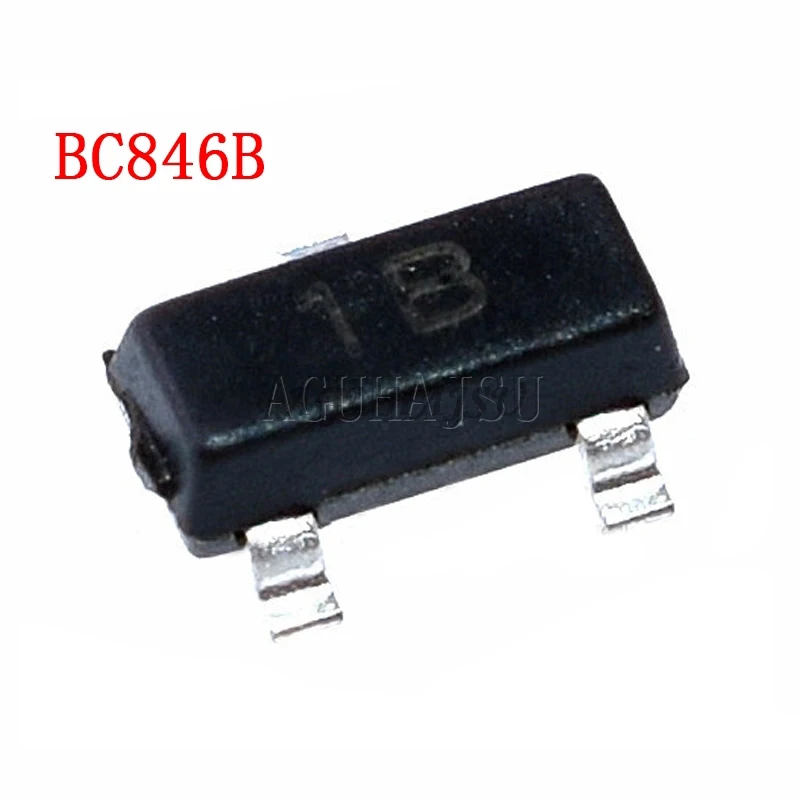 100 шт. BC846B SOT23 1B BC846 SOT SMD 23 Новый транзистор|Интегральные схемы| |
