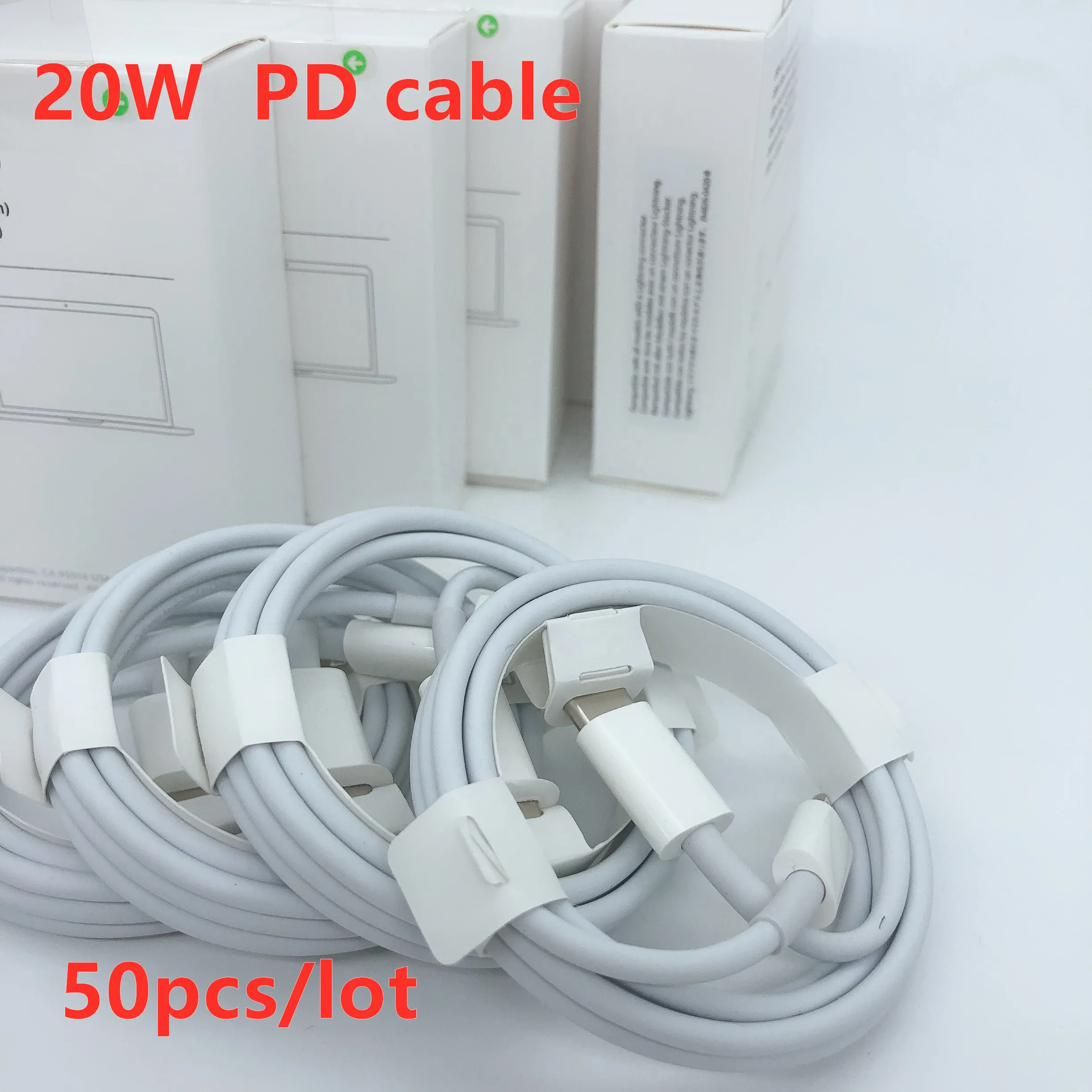 

50pcs/lot 18W / 20W PD 3.0 Charging Cable USB C For Phone 12 11 Pro Max Data Cable Type C Quick Charge for USB-C Core