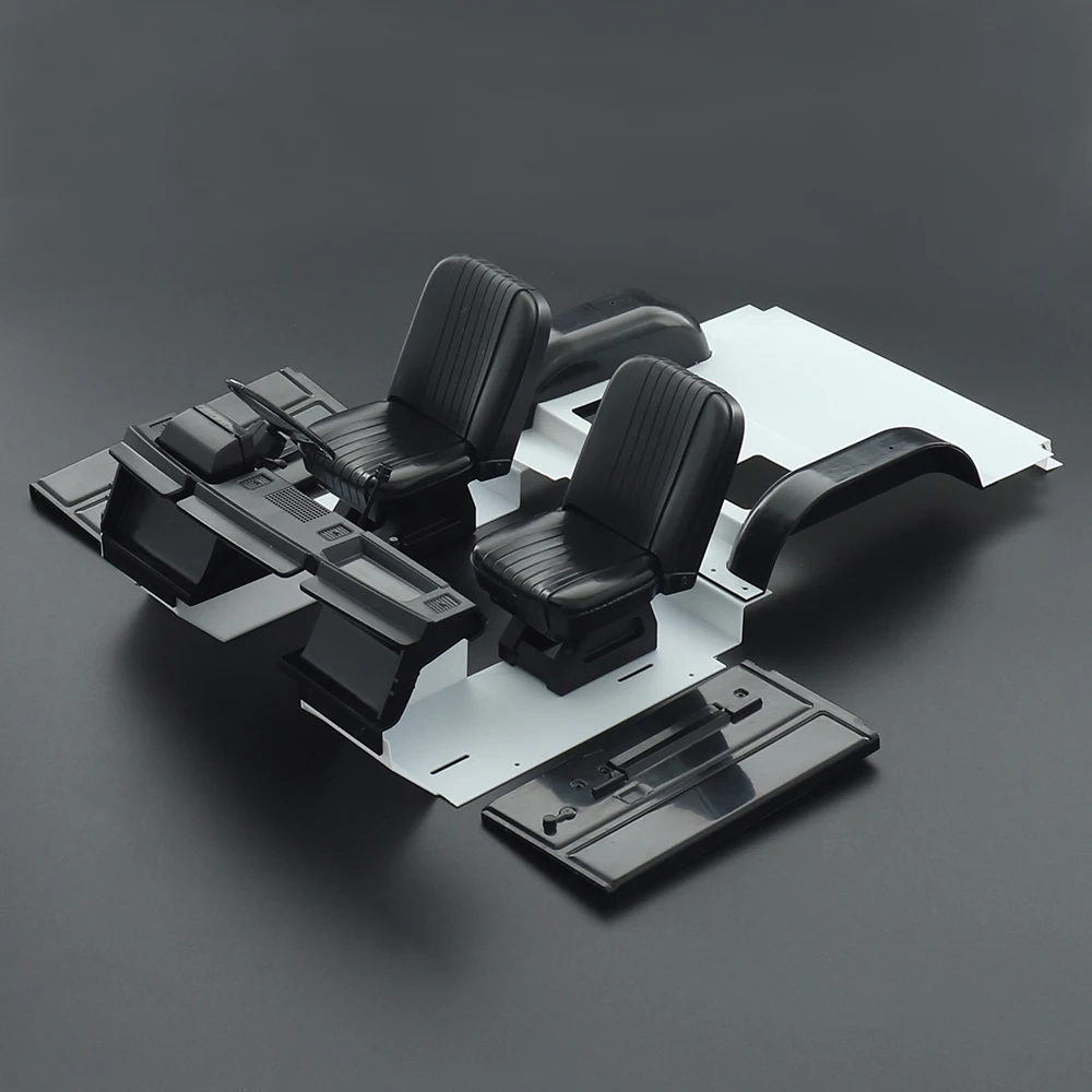 1/10 RC Crawler Axial SCX10 Traxxas TRX4 Range Rover ABS Rigid Plastic With Built-in Seats and Interior Instrument Table | Игрушки и