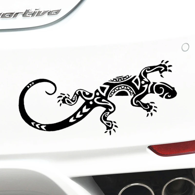 

Car Stickers Gecko Reptile Funny Creative Decoration Decals For Trunk Windshield Auto Tuning Styling KK Vinyls