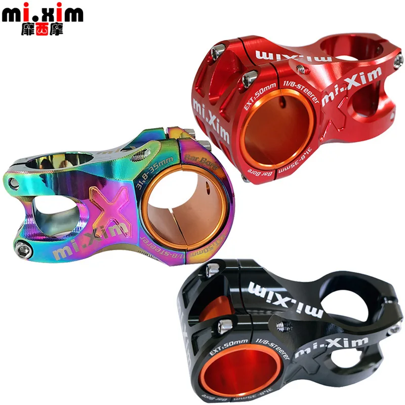 

Mi. XIM-MTB stem, 50 мм, CNC, 35 мм, 31,8 мм, руль, ультралегкий, 0 градусов, стойка, горный велосипед, 28,6 мм