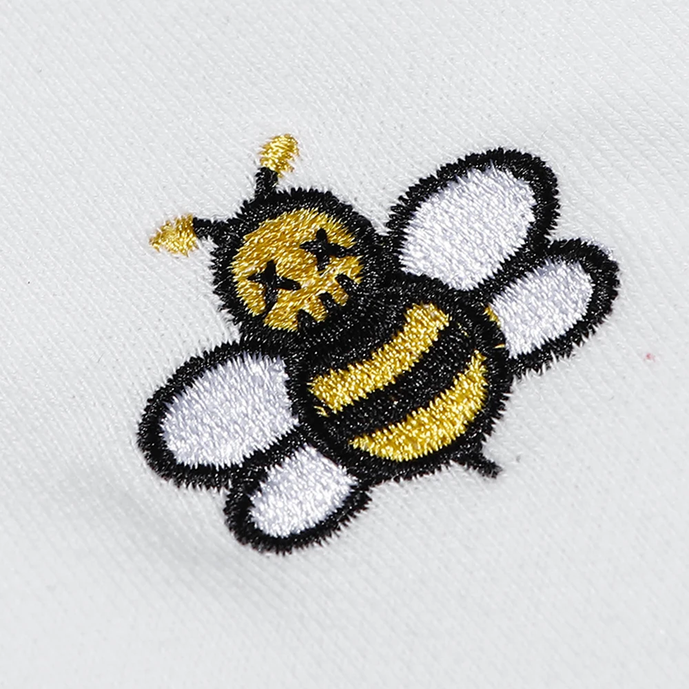 Толстовка DUYOU мужская с длинным рукавом свитшот вышивкой в виде животного