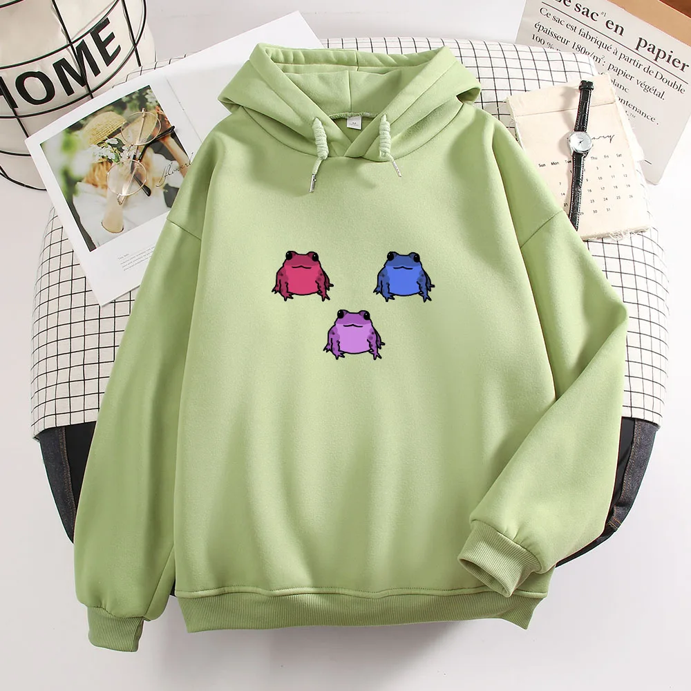 Outerwear Men Sweetshirts Korean Graphic Sweatshirts 90's Aesthetic Woman Hoodies Long Sleeve Graphic Top Kawaii Hoodie Harajuku