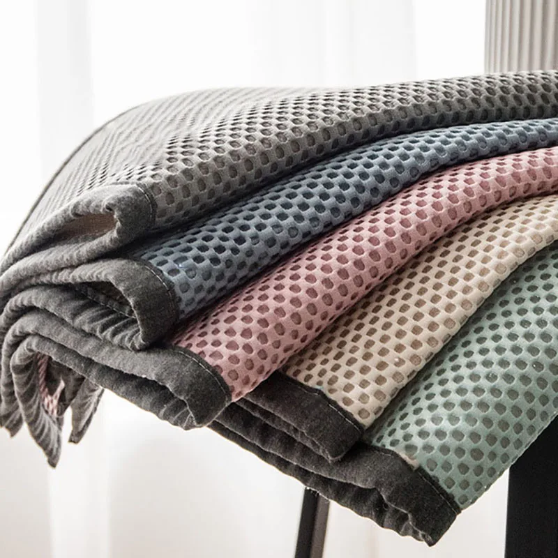 Cellular Cooling Fabirc Sofa Cover 1/2/3/4 Seater Slipcover Couch Sofacovers Upscale Covers Ice Silk Towel Wrap Covering | Дом и сад