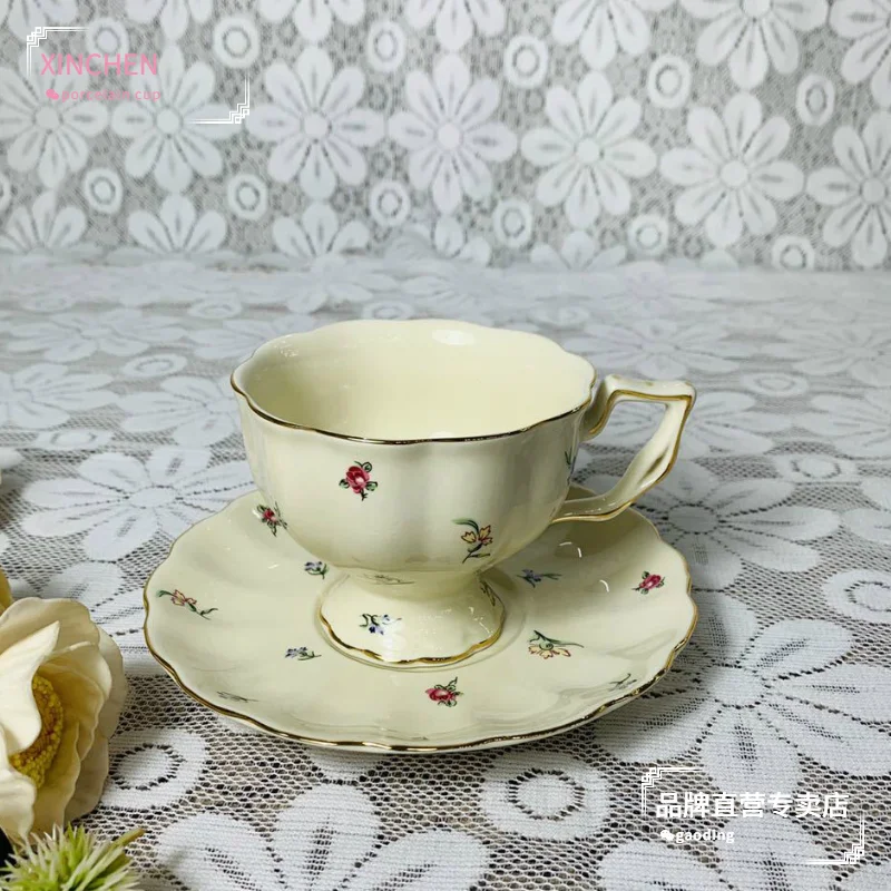 

XINCHEN Retro Cute Coffee Cup Pot Phnom Penh Cream Afternoon Tea Taza De Cafe Ceramic Tea Cup Kitchen Dining & Bar Kawaii