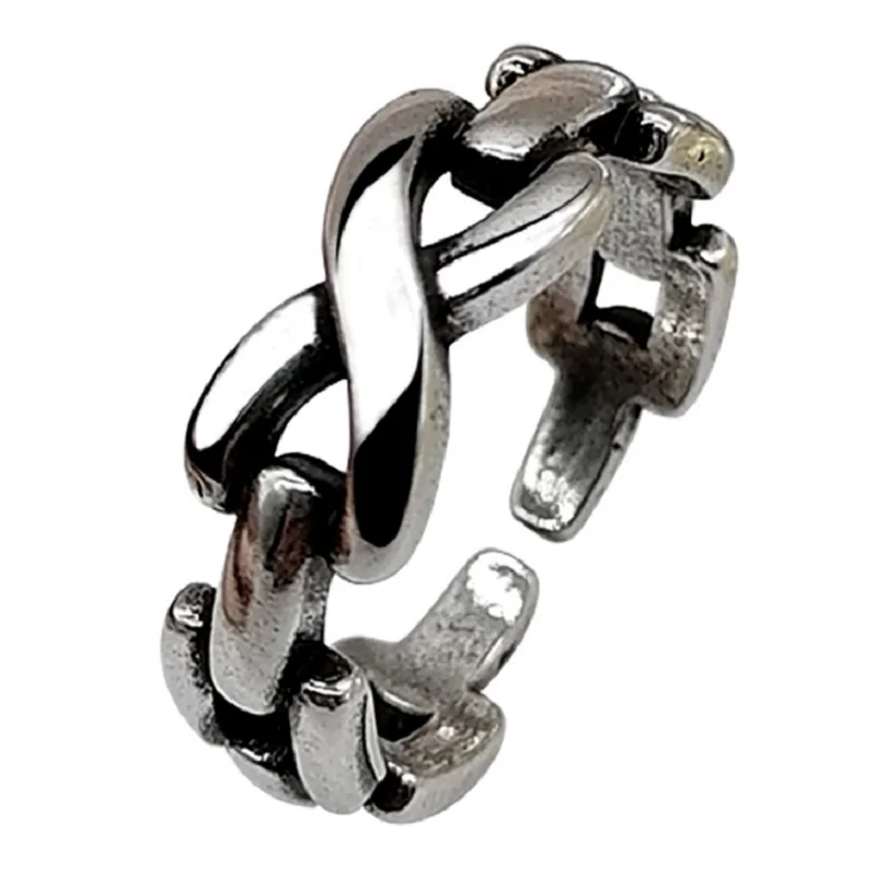 

2021 new light luxury art fan exquisite ring female fashion trend classical elegance adjustable ring