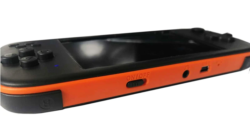 Игровая консоль Powkiddy J6 В Стиле Ретро 4 3 дюйма IPS HD Tela 16 Гб MAME аркадный симулятор FC