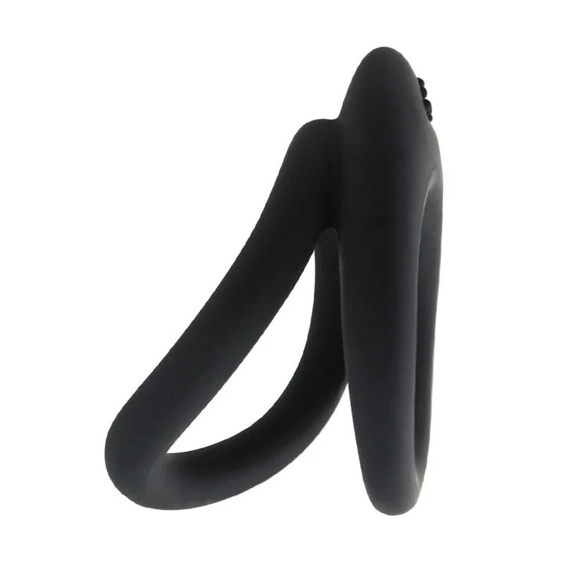 1 шт. Силиконовые Мужские Двойные кольца пенис многоразовые для задержки