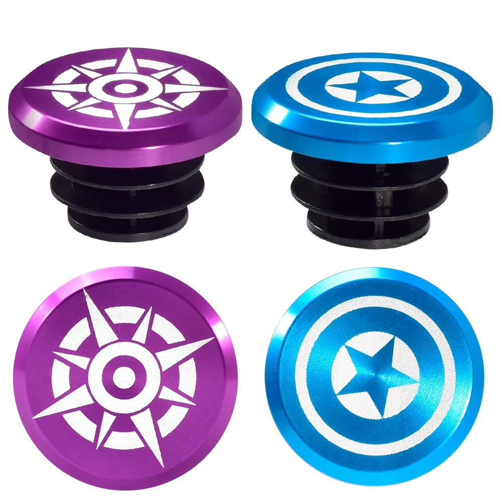 Велосипедная ручка колпачок торцевые вилки надутый дорожный руль для горного