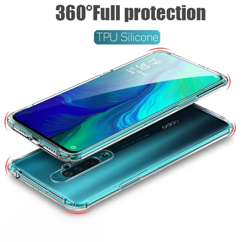 Прозрачная подушка безопасности для oppo realme 6 5 3 2 Q c1 c2 xt x x2 x50 pro силиконовый чехол a5