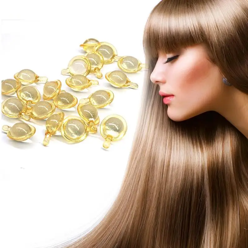 10 шт./компл. волос Витаминная капсула Pro Уход за волосами для восстановления