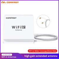 360%c2%b0 high gain extended 4dbi dual band antenna 1 5m extension base sma connector for 802 11ax wifi 6 router and network card