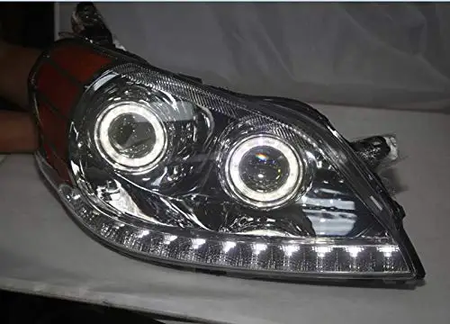 1 пара для Toyota Mark II GX110 светодиодная фара в сборе передние фары фара 2003 2004 2005 2006 2007 год ксенон комплект задних фар