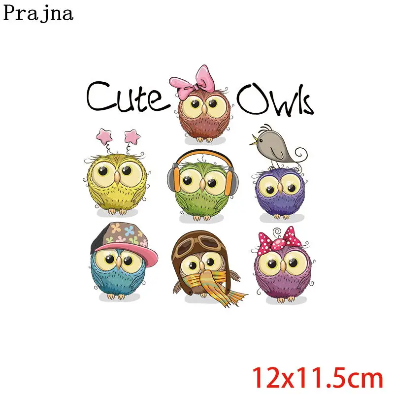 DIY мультфильм милые животные наклейки комбинация передачи Сова бабочка милый