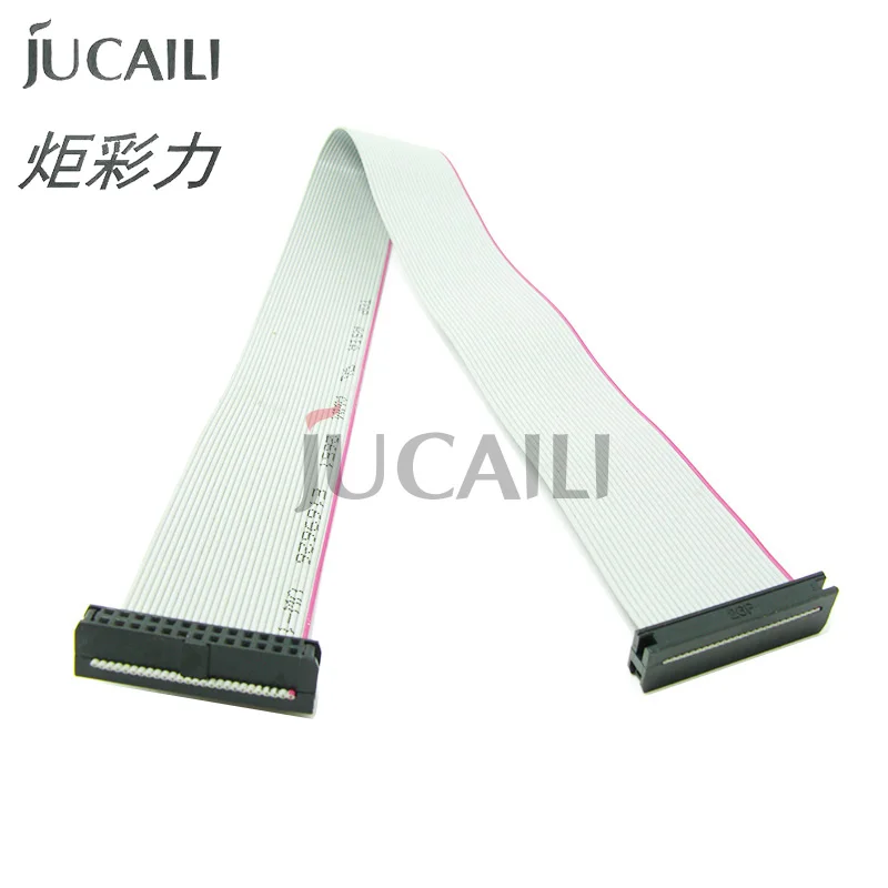 Кабель для струйных принтеров Jucaili 26 контактов длина 76 см konica 512 2 шт. allwin human flora