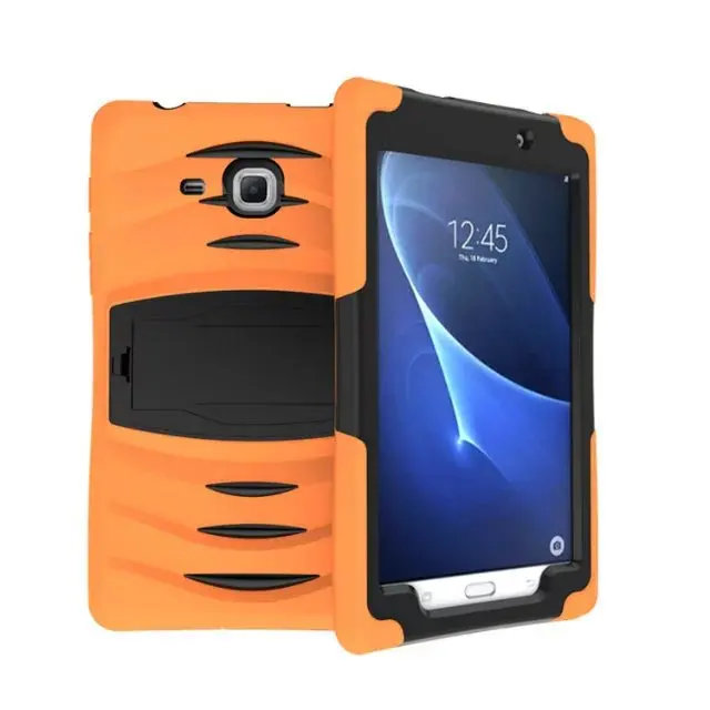 Силиконовый PC Гибридный стенд жесткий чехол накладка с Анти пыль мягкий для Samsung