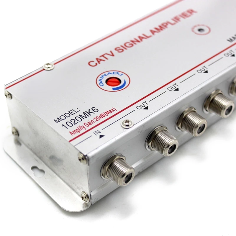 6Way 1 in 6 out CATV TV Antenna Signal Amplifier Booster Splitter | Электроника