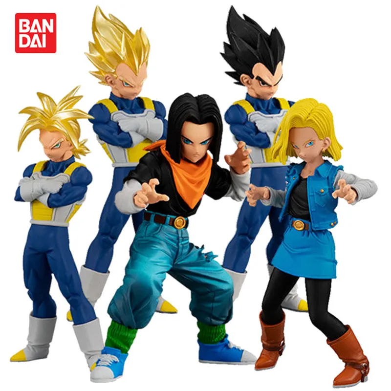 

HG series 08 Bandai оригинальный Драконий жемчуг супер Android 17 18 Goku игрушка гачапон экшн-фигурка Модель Коллекционная игрушка для мальчиков