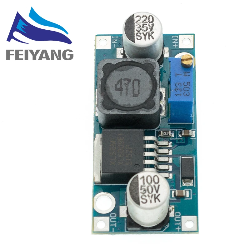 10 шт. SAMIORE ROBOT XL6009 DC Booster module блок питания модуль Выход регулируется Супер LM2577 самый
