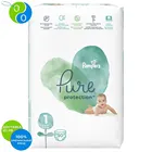 Подгузники Pampers Pure Protection 2-5 кг, размер 1, 50 шт.