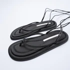 Женские тапочки, уличные тапочки, брюки с перекрестными ремешками, модная Новая летняя удобная женская обувь в римском стиле, 2022