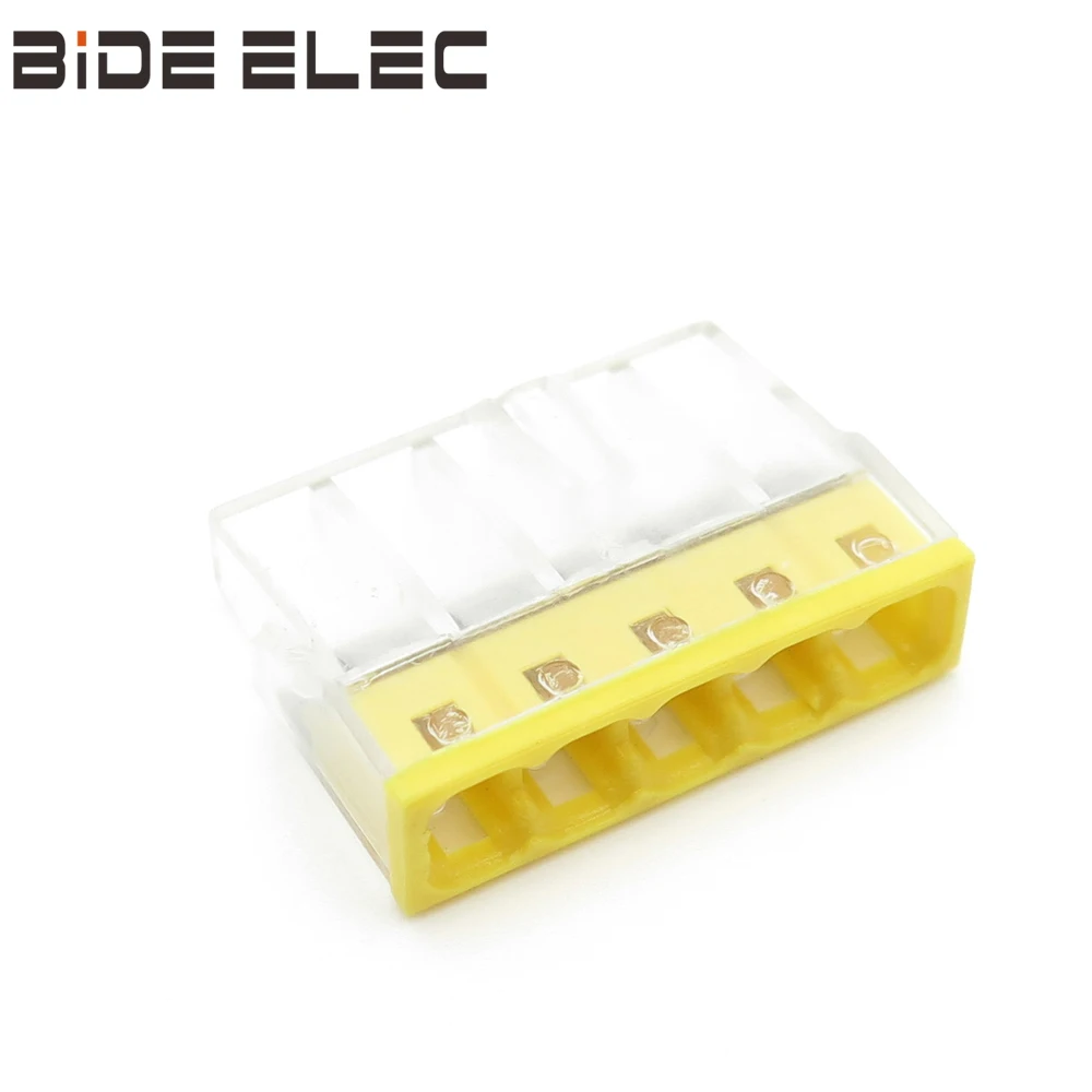 CPW255 10 шт 5P Мини Быстрый Push-in проводник установка клеммы болки и соединитель